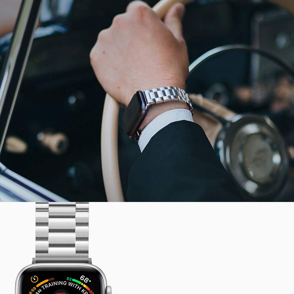 Oryginalne etui od marki Spigen z serii Band Modern Fit dla Apple Watch 44 mm Series 4 oraz 42mm Series 1,2,3